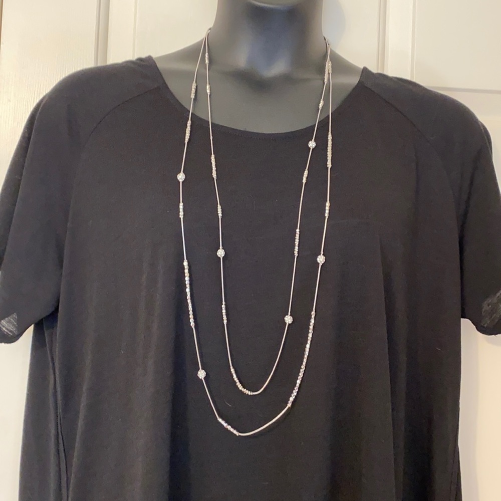 Chico’s silver necklace